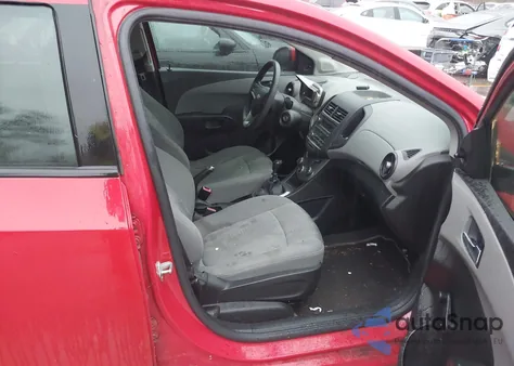 2013 Chevrolet Sonic Ls Manual from USA, damaged, VIN 1G1JB5SH1D4185648